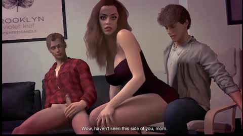 Awam - Mia - That Night Stepson Brought a Friend Over… Mia’s Inner Stripper Took Over for a Threesome
