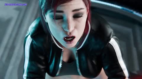 Futanari Dream - Fucking Her Slave's Big Tits And Facial Cumshot ( 3D Realistic Animation )
