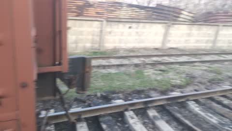 fucked hottie in stiletto heels and in stockings on train