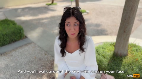 Will a Stranger Girl Agree to a Public Cumwalk for a New Iphone?